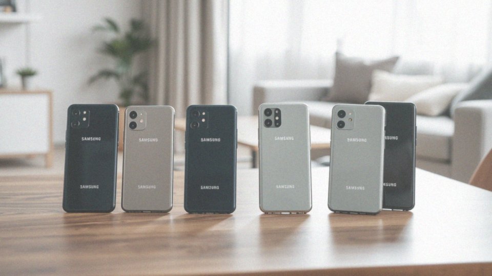 Jakie smartfony należą do serii Galaxy A?