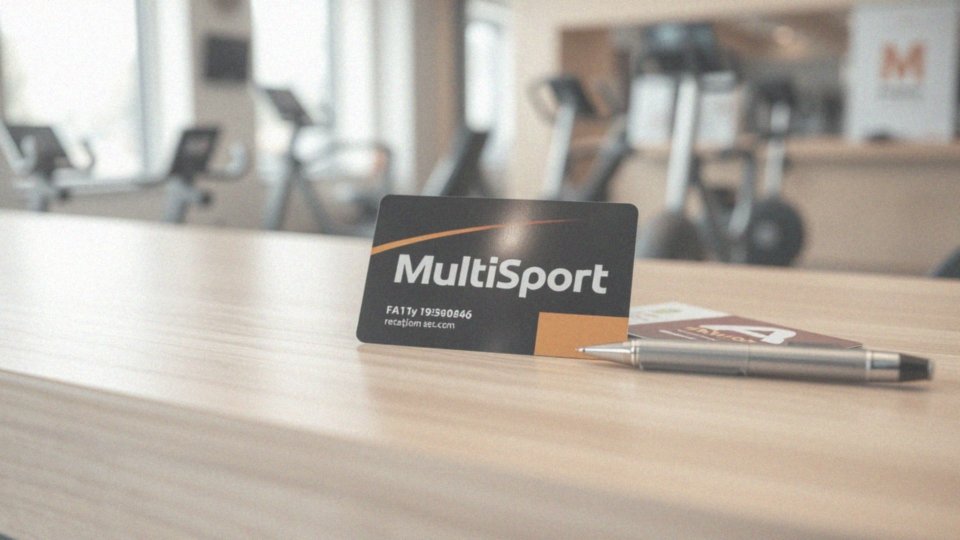 Jakie dokumenty są potrzebne do korzystania z karty MultiSport?