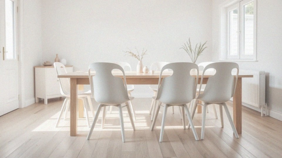 How to choose the right białe krzesła for your dining room?