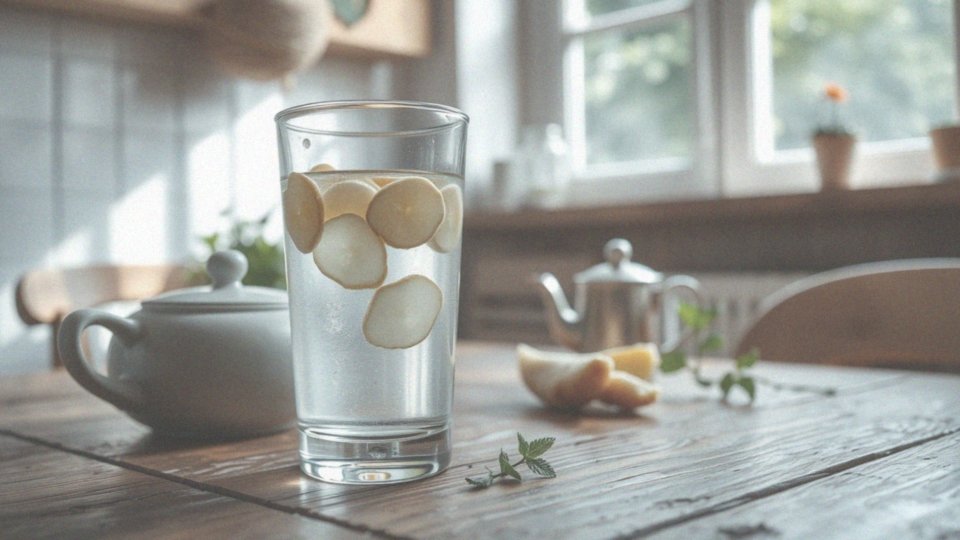 Jak woda z imbirem pomaga w nudnościach?
