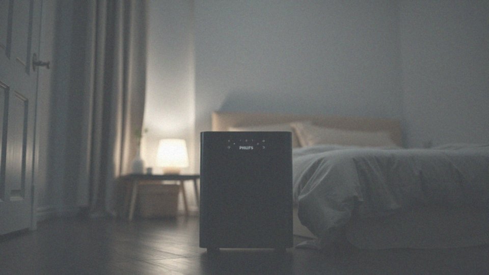 Jak działa tryb nocny w oczyszczaczu powietrza Philips?