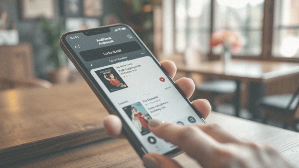 Jak stworzyć listę ulubionych audiobooków w aplikacji?