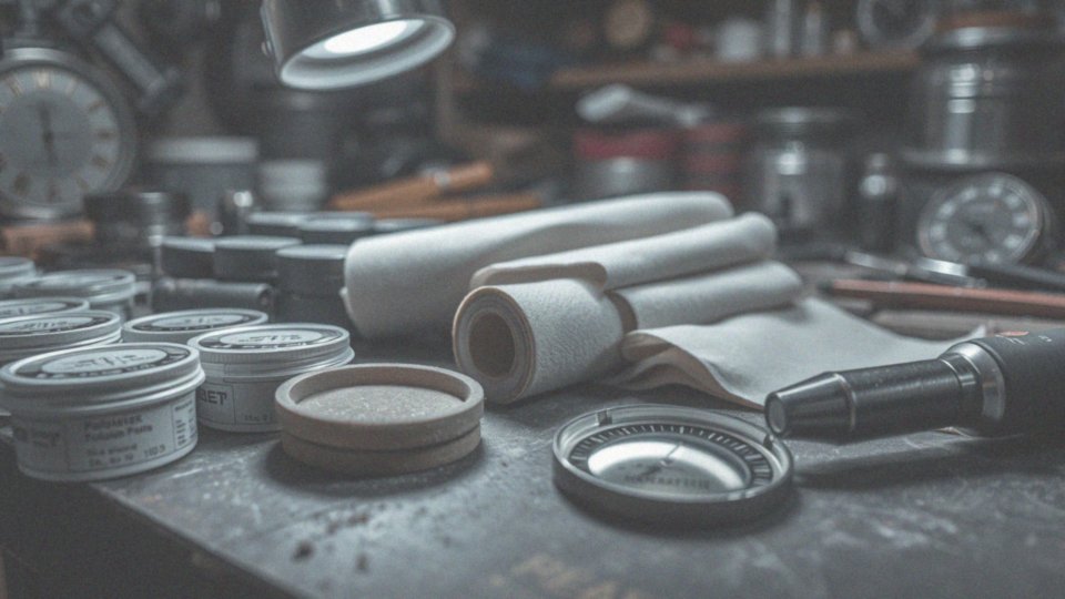 Jakie narzędzia są potrzebne do polerowania szkła zegarka?
