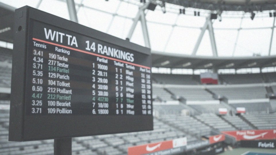 Jakie są punkty rankingowe dla Igi Świątek w WTA?