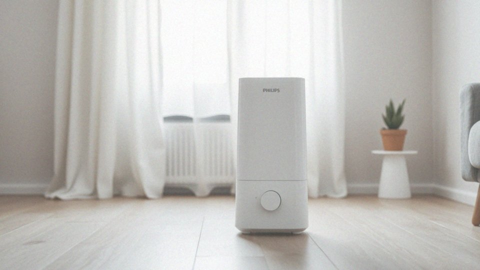 Jakie czujniki posiadają nawilżacze ewaporacyjne Philips?